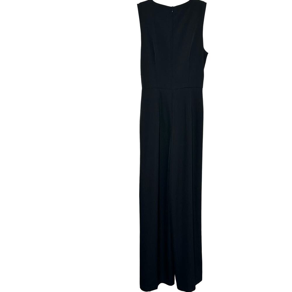 NWOT Lulus Black Keyhole Sleeveless Pants Jumpsuit Women's Size Small - Picture 2 of 8